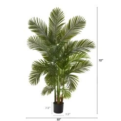 6' Areca Palm Artificial Tree 7 6' Areca Palm Artificial Tree -Artificial Flowers Sale artificial 6 areca palm artificial tree nearly natural 734934