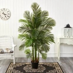 6' Artificial Areca Palm Tree -Artificial Flowers Sale artificial 6 areca palm artificial tree nearly natural 768801
