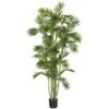 6' Areca Palm Silk Artificial Tree -Artificial Flowers Sale artificial 6 areca palm silk artificial tree nearly natural 158998