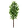 6’ Artificial Double Trunk Ficus Tree (No Pot) -Artificial Flowers Sale artificial 6 artificial double trunk ficus tree without pot tree nearly natural 140804