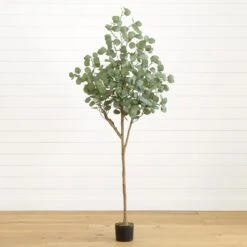 6’ Artificial Eucalyptus Tree 10 6’ Artificial Eucalyptus Tree -Artificial Flowers Sale artificial 6 artificial eucalyptus tree tree nearly natural 207833