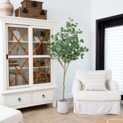 6’ Artificial Eucalyptus Tree 8 6’ Artificial Eucalyptus Tree -Artificial Flowers Sale artificial 6 artificial eucalyptus tree tree nearly natural 412979