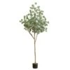 6’ Artificial Eucalyptus Tree -Artificial Flowers Sale artificial 6 artificial eucalyptus tree tree nearly natural 671625