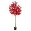 6’ Autumn Maple Artificial Fall Tree 1 6’ Autumn Maple Artificial Fall Tree -Artificial Flowers Sale artificial 6 autumn maple artificial fall tree nearly natural 277350
