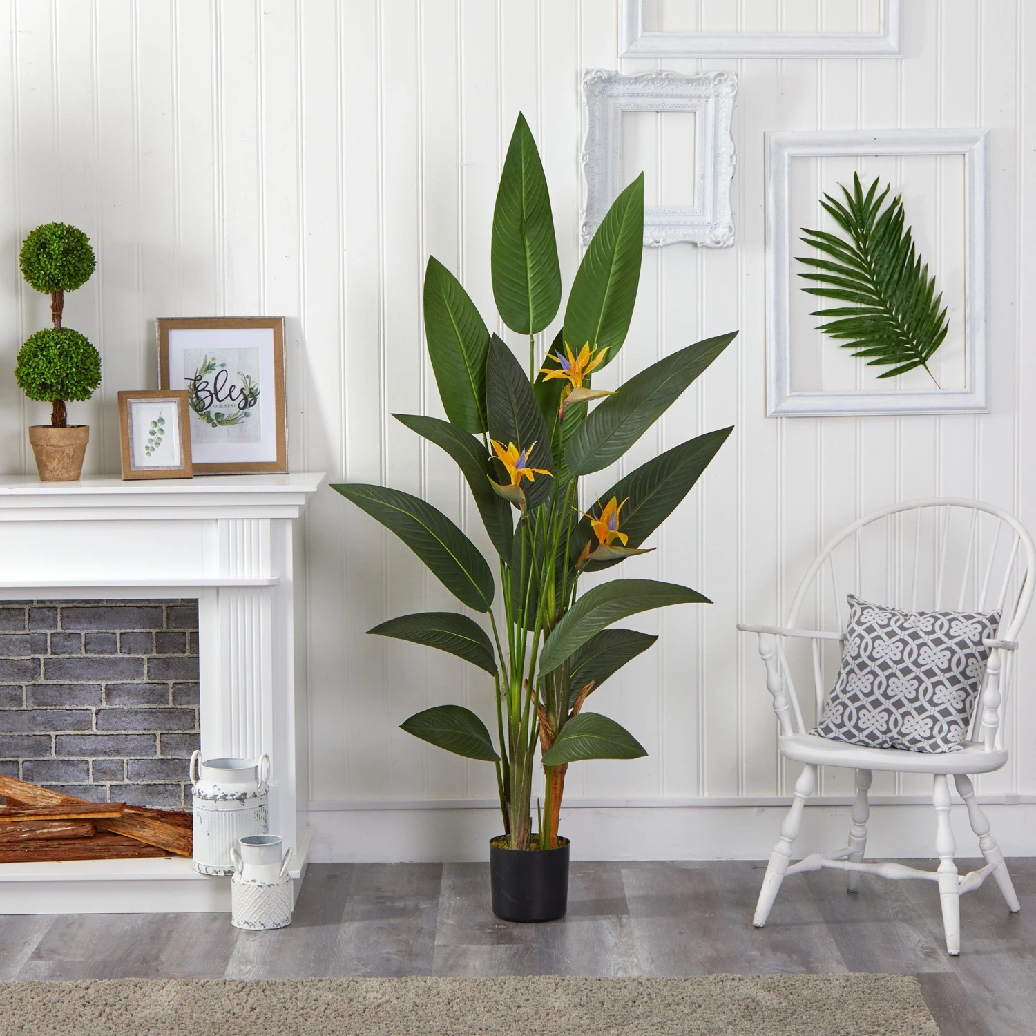 6’ Bird Of Paradise Artificial Plant 6 6’ Bird Of Paradise Artificial Plant - Image 4