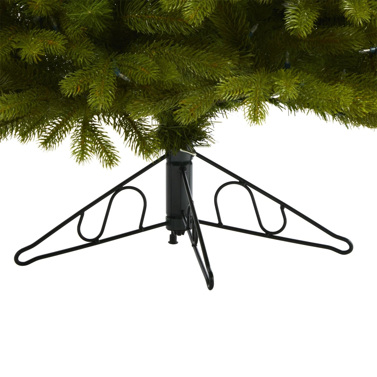 6' Cambridge Spruce Flat Back Artificial Christmas Tree With 350 Warm White (Multifunction) LED Lights And 642 Bendable Branches 7 6' Cambridge Spruce Flat Back Artificial Christmas Tree With 350 Warm White (Multifunction) LED Lights And 642 Bendable Branches - Image 5