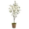 6’ Cherry Blossom Artificial Tree In Farmhouse Planter 2 6’ Cherry Blossom Artificial Tree In Farmhouse Planter -Artificial Flowers Sale artificial 6 cherry blossom artificial tree in farmhouse planter nearly natural 486487