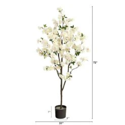 6’ Cherry Blossom Artificial Tree -Artificial Flowers Sale artificial 6 cherry blossom artificial tree nearly natural 596939
