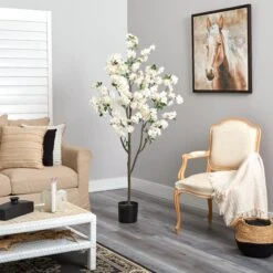 6’ Cherry Blossom Artificial Tree -Artificial Flowers Sale artificial 6 cherry blossom artificial tree nearly natural 684645