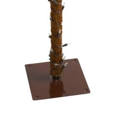 6’ Christmas Palm Artificial Tree With 200 Warm White LED Lights -Artificial Flowers Sale artificial 6 christmas palm artificial tree with 200 warm white led lights nearly natural 414233