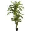 6’ Curvy Parlor Palm Silk Tree -Artificial Flowers Sale artificial 6 curvy parlor palm silk tree nearly natural 543374