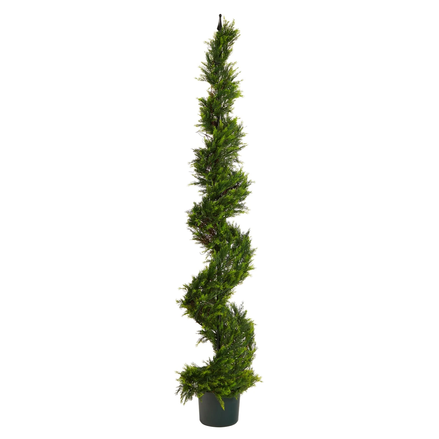 6’ Cypress Spiral Topiary Artificial Tree 3 6’ Cypress Spiral Topiary Artificial Tree