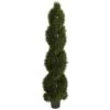 6' Double Pond Cypress Spiral Topiary UV Resistant (Indoor/Outdoor)