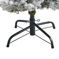 6’ Flocked Fraser Fir Artificial Christmas Tree With 500 Warm White Lights And 236 Bendable Branches -Artificial Flowers Sale artificial 6 flocked fraser fir artificial christmas tree with 500 warm white lights and 236 bendable branches nearly natural 627783