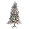 6' Flocked Montana Down Swept Spruce Artificial Christmas Tree With 250 Clear LED Lights 1 6' Flocked Montana Down Swept Spruce Artificial Christmas Tree With 250 Clear LED Lights -Artificial Flowers Sale artificial 6 flocked montana down swept spruce artificial christmas tree with 250 clear led lights nearly natural 648001