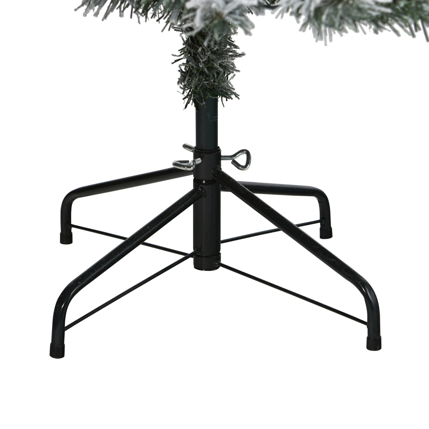 6' Flocked Rock Springs Spruce Artificial Christmas Tree With 250 Clear LED Lights 6 6' Flocked Rock Springs Spruce Artificial Christmas Tree With 250 Clear LED Lights - Image 4