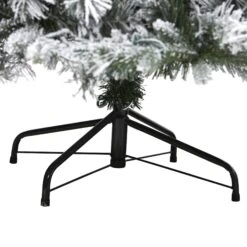 6' Flocked Vermont Mixed Pine Artificial Christmas Tree With 300 Clear LEDs Lights 15 6' Flocked Vermont Mixed Pine Artificial Christmas Tree With 300 Clear LEDs Lights -Artificial Flowers Sale artificial 6 flocked vermont mixed pine artificial christmas tree with 300 clear leds lights nearly natural 880561