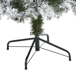 6' Flocked West Virginia Fir Artificial Christmas Tree With 250 Clear LED Lights -Artificial Flowers Sale artificial 6 flocked west virginia fir artificial christmas tree with 250 clear led lights nearly natural 103752