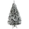 6' Flocked White River Mountain Pine Artificial Christmas Tree With Pinecones 2 6' Flocked White River Mountain Pine Artificial Christmas Tree With Pinecones -Artificial Flowers Sale artificial 6 flocked white river mountain pine artificial christmas tree with pinecones nearly natural 851552