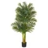 6’ Triple Stalk Golden Cane Artificial Palm Tree -Artificial Flowers Sale artificial 6 golden cane artificial palm tree nearly natural 207743