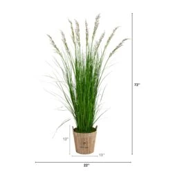 6’ Grass Artificial Plant In Farmhouse Planter 6 6’ Grass Artificial Plant In Farmhouse Planter -Artificial Flowers Sale artificial 6 grass artificial plant in farmhouse planter nearly natural 211106