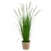 6’ Grass Artificial Plant In Farmhouse Planter 2 6’ Grass Artificial Plant In Farmhouse Planter -Artificial Flowers Sale artificial 6 grass artificial plant in farmhouse planter nearly natural 831546