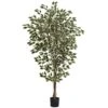 6' Hawaiian Ficus Tree -Artificial Flowers Sale artificial 6 hawaiian ficus tree nearly natural 487143