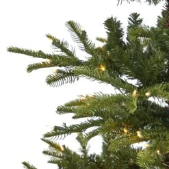 6’ Layered Washington Spruce Artificial Christmas Tree With 350 Clear Lights And 705 Branches -Artificial Flowers Sale artificial 6 layered washington spruce artificial christmas tree with 350 clear lights and 705 branches nearly natural 629534