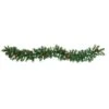 6’ Mixed Pine And Pinecone Artificial Garland (trimmed) 35 Clear LED Lights -Artificial Flowers Sale artificial 6 mixed pine and pinecone artificial garland with 35 clear led lights nearly natural 766403