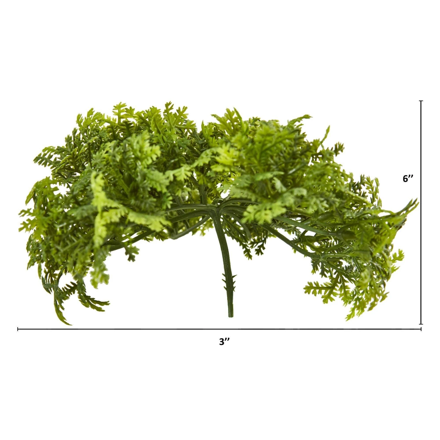 6” Moss Artificial Bush Flower (Set Of 12) 4 6” Moss Artificial Bush Flower (Set Of 12) - Image 2