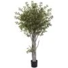 6’ Olive Tree W/3864 Lvs -Artificial Flowers Sale artificial 6 olive tree w3864 lvs nearly natural 576307