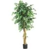 6'Palace Style Ficus Silk Tree 2 6'Palace Style Ficus Silk Tree -Artificial Flowers Sale artificial 6 palace style ficus silk tree nearly natural 252232