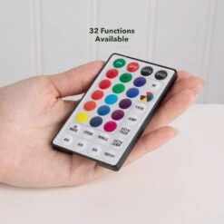 6' Pre-Lit Fiber Optic Artificial Christmas Tree With 220 Colorful LED And Remote Control Show -Artificial Flowers Sale artificial 6 pre lit fiber optic artificial christmas tree with 220 colorful led and remote control show nearly natural 420739