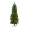 6’ Slim Green Mountain Pine Artificial Christmas Tree With 250 Clear LED Lights 1 6’ Slim Green Mountain Pine Artificial Christmas Tree With 250 Clear LED Lights -Artificial Flowers Sale artificial 6 slim green mountain pine artificial christmas tree with 250 clear led lights nearly natural 643781