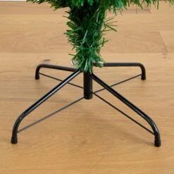 6' Slim Pre-Lit Fiber Optic Artificial Christmas Tree With 282 Colorful LED Lights 20 6' Slim Pre-Lit Fiber Optic Artificial Christmas Tree With 282 Colorful LED Lights -Artificial Flowers Sale artificial 6 slim pre lit fiber optic artificial christmas tree with 282 colorful led lights nearly natural 279819