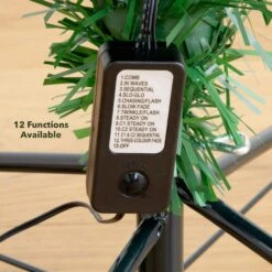 6' Slim Pre-Lit Fiber Optic Artificial Christmas Tree With 282 Colorful LED Lights 21 6' Slim Pre-Lit Fiber Optic Artificial Christmas Tree With 282 Colorful LED Lights -Artificial Flowers Sale artificial 6 slim pre lit fiber optic artificial christmas tree with 282 colorful led lights nearly natural 776107