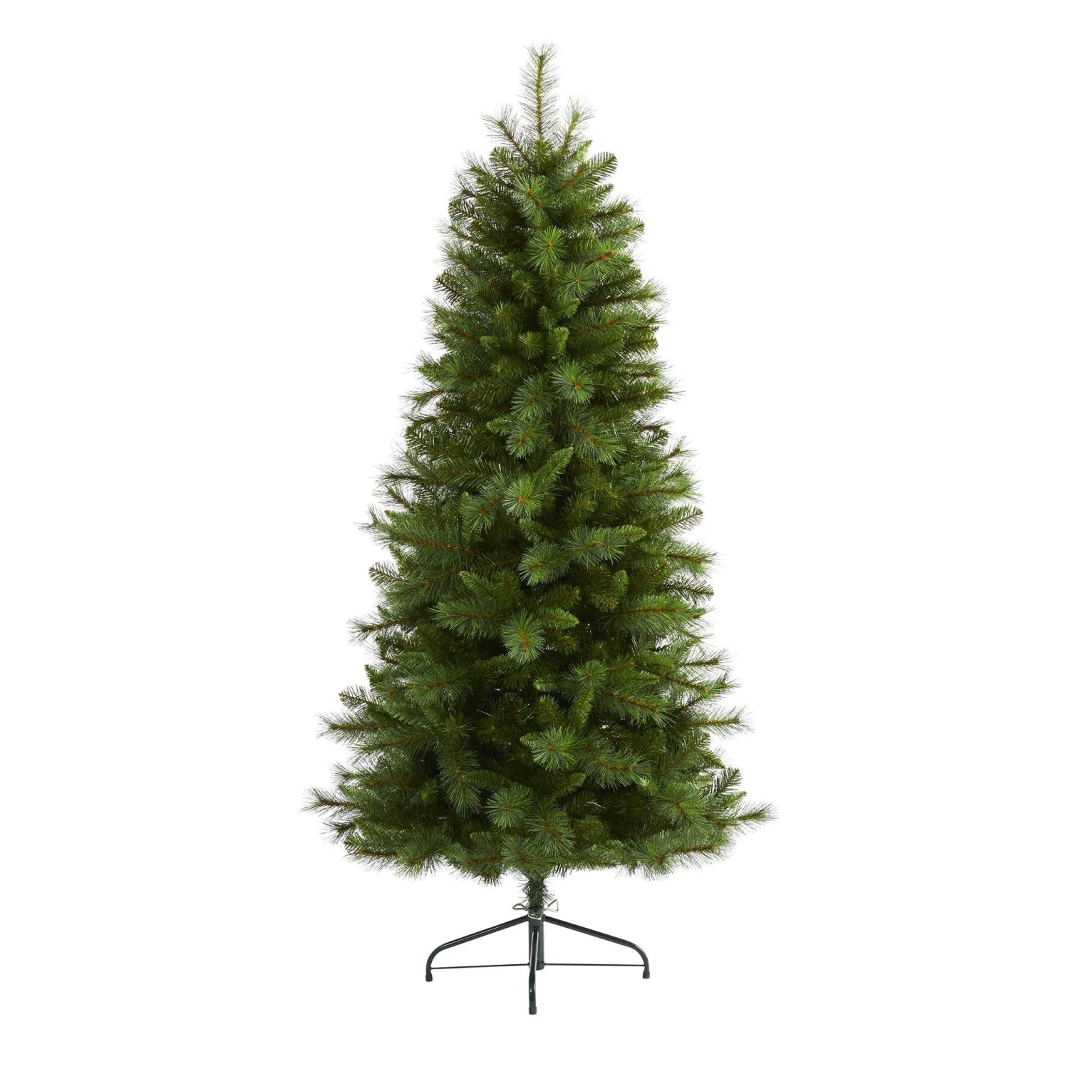 6’ Slim West Virginia Mountain Pine Artificial Christmas Tree With 629 Bendable Branches 3 6’ Slim West Virginia Mountain Pine Artificial Christmas Tree With 629 Bendable Branches