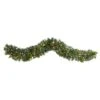6’ Snow Tipped Christmas Artificial Garland With 35 Clear LED Lights And Pine Cones 2 6’ Snow Tipped Christmas Artificial Garland With 35 Clear LED Lights And Pine Cones -Artificial Flowers Sale artificial 6 snow tipped christmas artificial garland with 35 clear led lights and pine cones nearly natural 537431