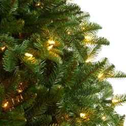 6’ South Carolina Spruce Christmas Tree With 400 White Warm Lights And 1908 Bendable Branches -Artificial Flowers Sale artificial 6 south carolina spruce christmas tree with 400 white warm lights and 1908 bendable branches nearly natural 784311