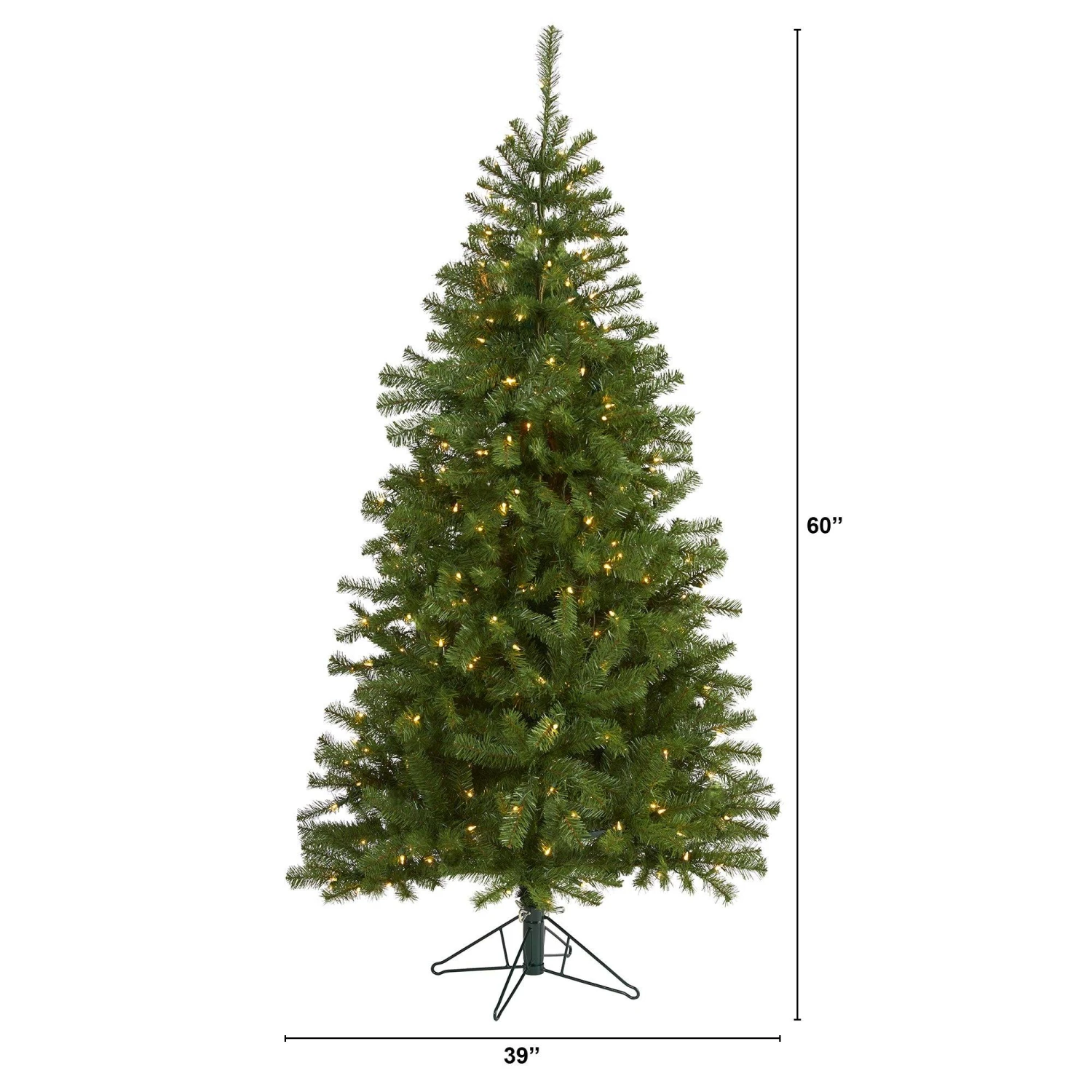 6' Springfield Artificial Christmas Tree With 300 Warm Clear Lights And 596 Tips 4 6' Springfield Artificial Christmas Tree With 300 Warm Clear Lights And 596 Tips - Image 2