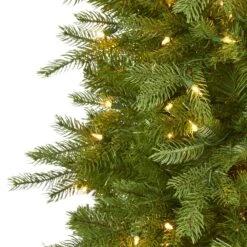 6' Vienna Fir Artificial Christmas Tree With 400 Warm White Lights And 843 Bendable Branches -Artificial Flowers Sale artificial 6 vienna fir artificial christmas tree with 400 warm white lights and 843 bendable branches nearly natural 353440