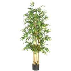 64" Bamboo Silk Tree"