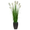 64” Wheat Plum Grass Artificial Plant In Black Planter -Artificial Flowers Sale artificial 64 wheat plum grass artificial plant in black planter nearly natural 730439
