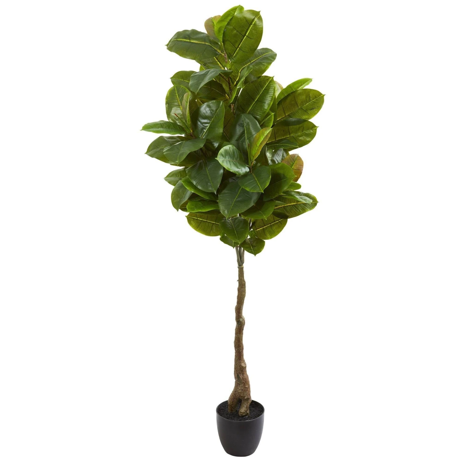65” Artificial Rubber Leaf Tree (Real Touch) 3 65” Artificial Rubber Leaf Tree (Real Touch)