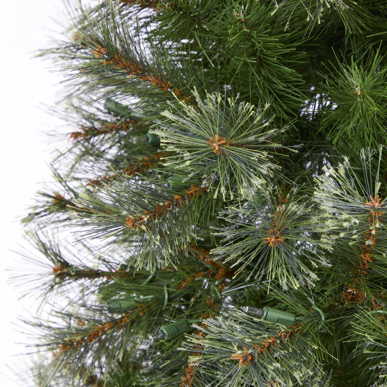 6.5' Cashmere Slim Artificial Christmas Tree With 350 Warm White Lights And 660 Bendable Branches 6 6.5' Cashmere Slim Artificial Christmas Tree With 350 Warm White Lights And 660 Bendable Branches - Image 5