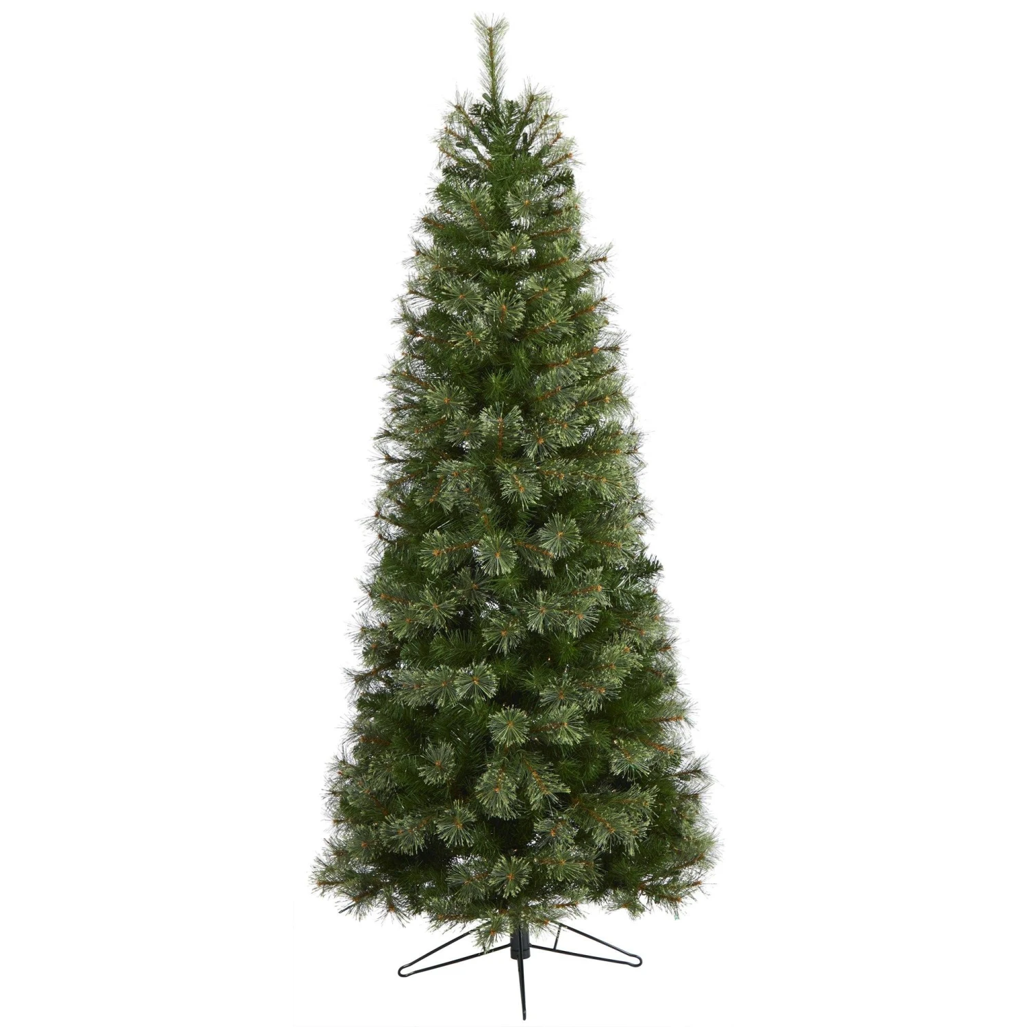 6.5' Cashmere Slim Artificial Christmas Tree With 350 Warm White Lights And 660 Bendable Branches 4 6.5' Cashmere Slim Artificial Christmas Tree With 350 Warm White Lights And 660 Bendable Branches - Image 3