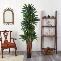 6.5’ Dracaena Tree 6 6.5’ Dracaena Tree -Artificial Flowers Sale artificial 65 dracaena tree nearly natural 439594