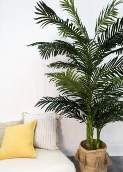 6.5' Golden Cane Artificial Palm Tree -Artificial Flowers Sale artificial 65 golden cane artificial palm tree nearly natural 492036