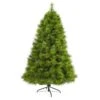 6.5’ Green Scotch Pine Artificial Christmas Tree With 350 Clear LED Lights -Artificial Flowers Sale artificial 65 green scotch pine artificial christmas tree with 350 clear led lights nearly natural 166608