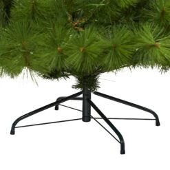 6.5’ Green Scotch Pine Artificial Christmas Tree With 350 Clear LED Lights -Artificial Flowers Sale artificial 65 green scotch pine artificial christmas tree with 350 clear led lights nearly natural 659581